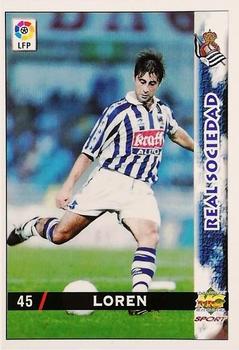 1998-99 Mundicromo Las Fichas de la Liga #45 Loren Front