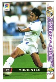 1998-99 Mundicromo Las Fichas de la Liga #72 Morientes Front