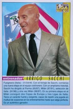1998-99 Mundicromo Las Fichas de la Liga #110 Sacchi Back