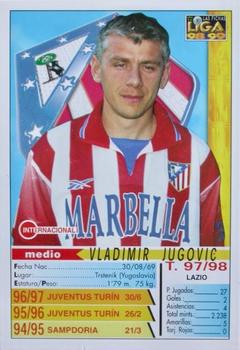 1998-99 Mundicromo Las Fichas de la Liga #118 Jugovic Back