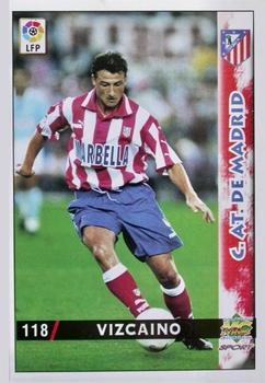 1998-99 Mundicromo Las Fichas de la Liga #118a Vizcaino Front