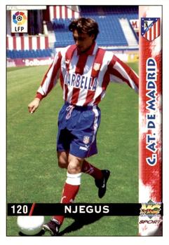 1998-99 Mundicromo Las Fichas de la Liga #120 Njegus Front