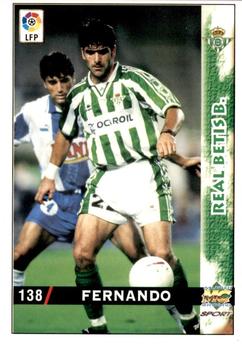 1998-99 Mundicromo Las Fichas de la Liga #138 Fernando Front
