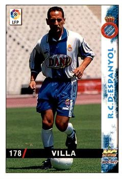 1998-99 Mundicromo Las Fichas de la Liga #178 Villa Front