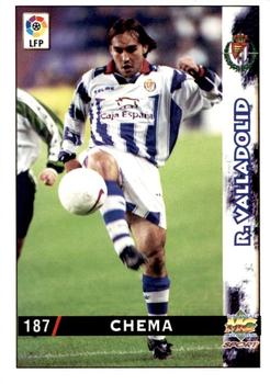 1998-99 Mundicromo Las Fichas de la Liga #187 Chema Front
