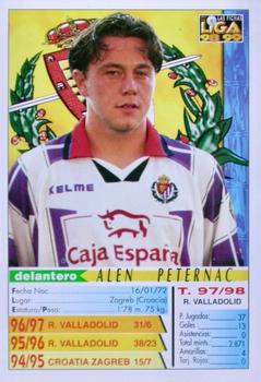 1998-99 Mundicromo Las Fichas de la Liga #198 Peternac Back