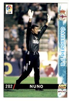 1998-99 Mundicromo Las Fichas de la Liga #202 Nuno Front