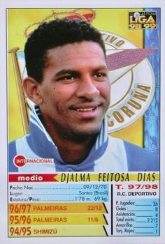 1998-99 Mundicromo Las Fichas de la Liga #210 Djalminha Back