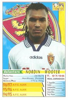 1998-99 Mundicromo Las Fichas de la Liga #230a Wooter Back