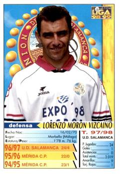 1998-99 Mundicromo Las Fichas de la Liga #259 Loren Back