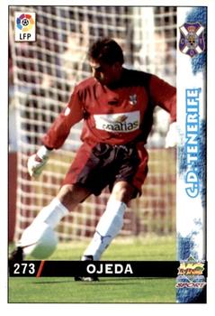 1998-99 Mundicromo Las Fichas de la Liga #273 Ojeda Front