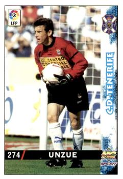 1998-99 Mundicromo Las Fichas de la Liga #274 Unzué Front