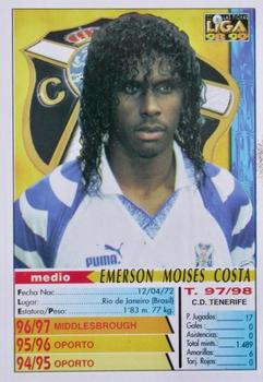 1998-99 Mundicromo Las Fichas de la Liga #275 Emerson Back