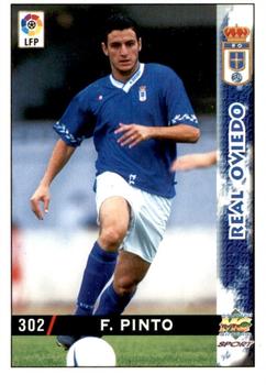 1998-99 Mundicromo Las Fichas de la Liga #302 Fabio Pinto Front