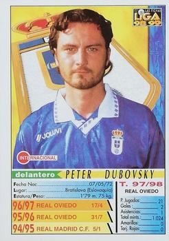 1998-99 Mundicromo Las Fichas de la Liga #304 Dubovsky Back