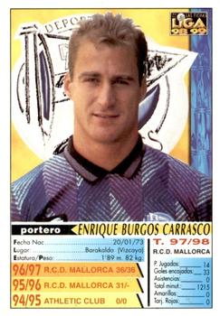 1998-99 Mundicromo Las Fichas de la Liga #309 Kike Back