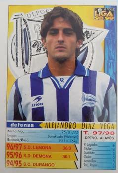 1998-99 Mundicromo Las Fichas de la Liga #312a Alex Back