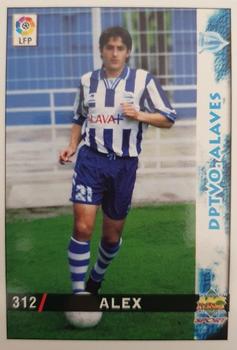 1998-99 Mundicromo Las Fichas de la Liga #312a Alex Front