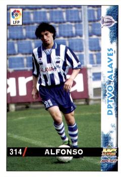 1998-99 Mundicromo Las Fichas de la Liga #314 Alfonso Front
