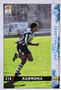 1998-99 Mundicromo Las Fichas de la Liga #316 Karmona Front