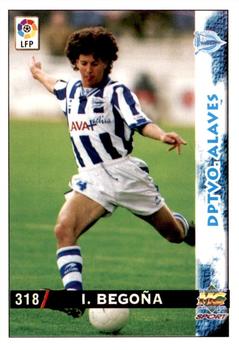 1998-99 Mundicromo Las Fichas de la Liga #318 Ibon Begoña Front