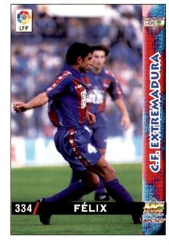 1998-99 Mundicromo Las Fichas de la Liga #334 Felix Front