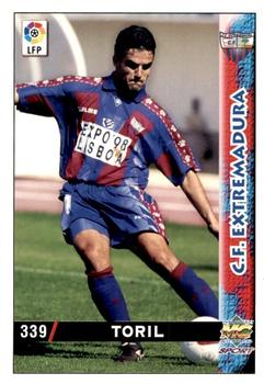 1998-99 Mundicromo Las Fichas de la Liga #339 Toril Front