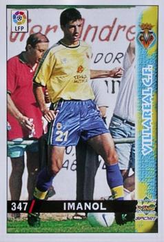 1998-99 Mundicromo Las Fichas de la Liga #347 Imanol Front
