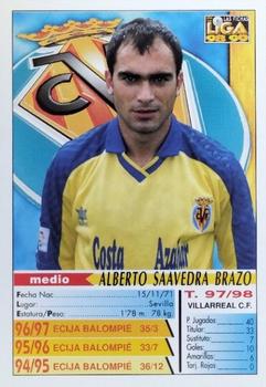 1998-99 Mundicromo Las Fichas de la Liga #354 Alberto Back