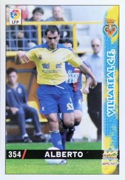 1998-99 Mundicromo Las Fichas de la Liga #354 Alberto Front