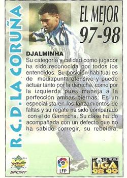1998-99 Mundicromo Las Fichas de la Liga #383 Djalminha Back