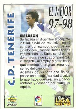 1998-99 Mundicromo Las Fichas de la Liga #387 Emerson Back