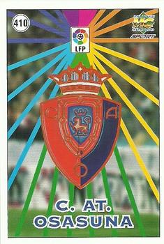 1998-99 Mundicromo Las Fichas de la Liga #410 Osasuna Front
