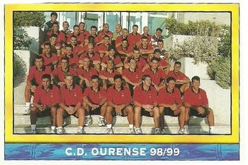 1998-99 Mundicromo Las Fichas de la Liga #411 Ourense Back