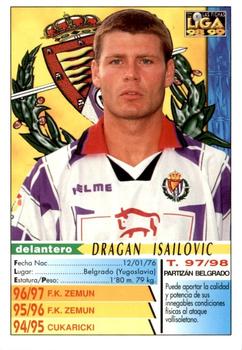 1998-99 Mundicromo Las Fichas de la Liga #433 Isailovic Back