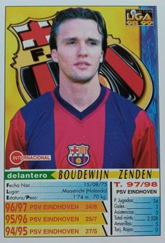 1998-99 Mundicromo Las Fichas de la Liga #442 Zenden Back