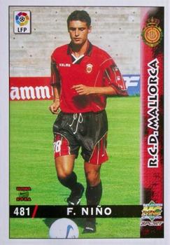 1998-99 Mundicromo Las Fichas de la Liga #481 Fernando Niño Front