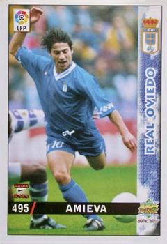 1998-99 Mundicromo Las Fichas de la Liga #495 Amieva Front