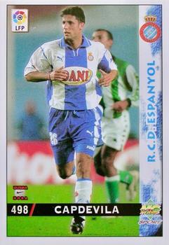 1998-99 Mundicromo Las Fichas de la Liga #498 Capdevila Front