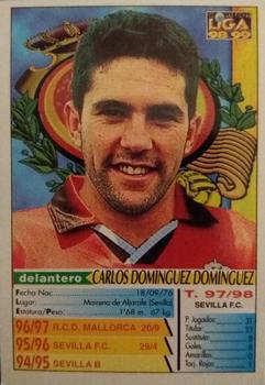 1998-99 Mundicromo Las Fichas de la Liga #499 Carlos Back