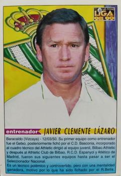 1998-99 Mundicromo Las Fichas de la Liga #501 Clemente Back