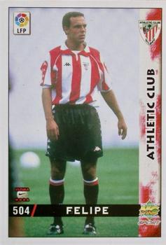 1998-99 Mundicromo Las Fichas de la Liga #504 Felipe Front
