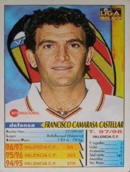1998-99 Mundicromo Las Fichas de la Liga #524 Camarasa Back