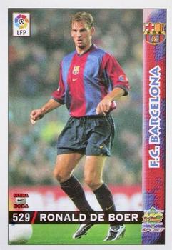 1998-99 Mundicromo Las Fichas de la Liga #529 Ronald de Boer Front
