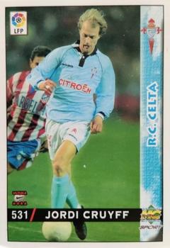 1998-99 Mundicromo Las Fichas de la Liga #531 Jordi Cruyff Front