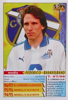 1998-99 Mundicromo Las Fichas de la Liga #546 Basavilbaso Back