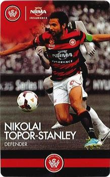 2013 NRMA Insurance Western Sydney Wanderers #4 Nikolai Topor-Stanley Front