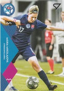 2019-20 SportZoo Futbalové Slovensko - Ženská Reprezentácia #Z05 Maria Mikolajova Front