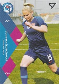 2019-20 SportZoo Futbalové Slovensko - Ženská Reprezentácia #Z07 Dominika Skorvankova Front