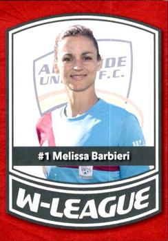 2013 Adelaide United (W-League) #1 Melissa Barbieri Front